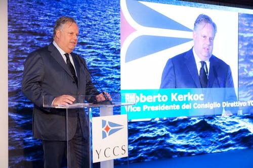 Roberto Kerkoc, Vice President of the Board - YCCS Press Conference ©  Paolo Tonato